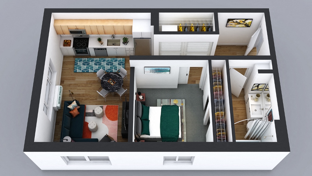 1755 NW Kearney Street Studio-2 Beds Apartment, Affordable for Rent - Photo Gallery 34